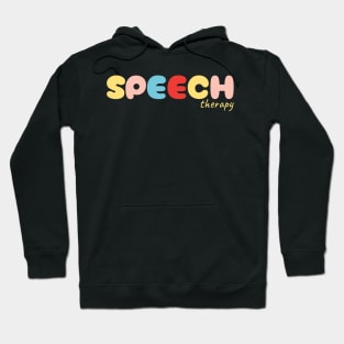 Speech Therapy - Pop Art Hoodie